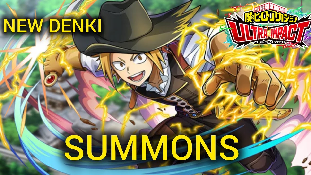 💎'NEW💎' DENKI KAMINARI SUMMONS IN MY HERO ULTRA IMPACT