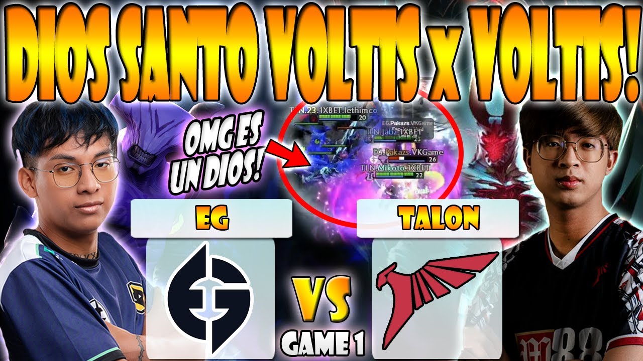 EG VS TALON BO3[GAME 1]ELIMINACIÓN - PAKAZS, WISPER VS 23SAVAGE -ESL ONE BERLIN MAJOR 2023 - DOTA 2