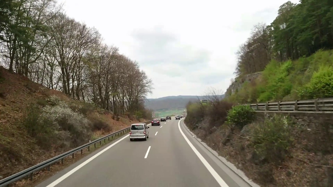 Germany Road, From Munich to Berlin, by Bus