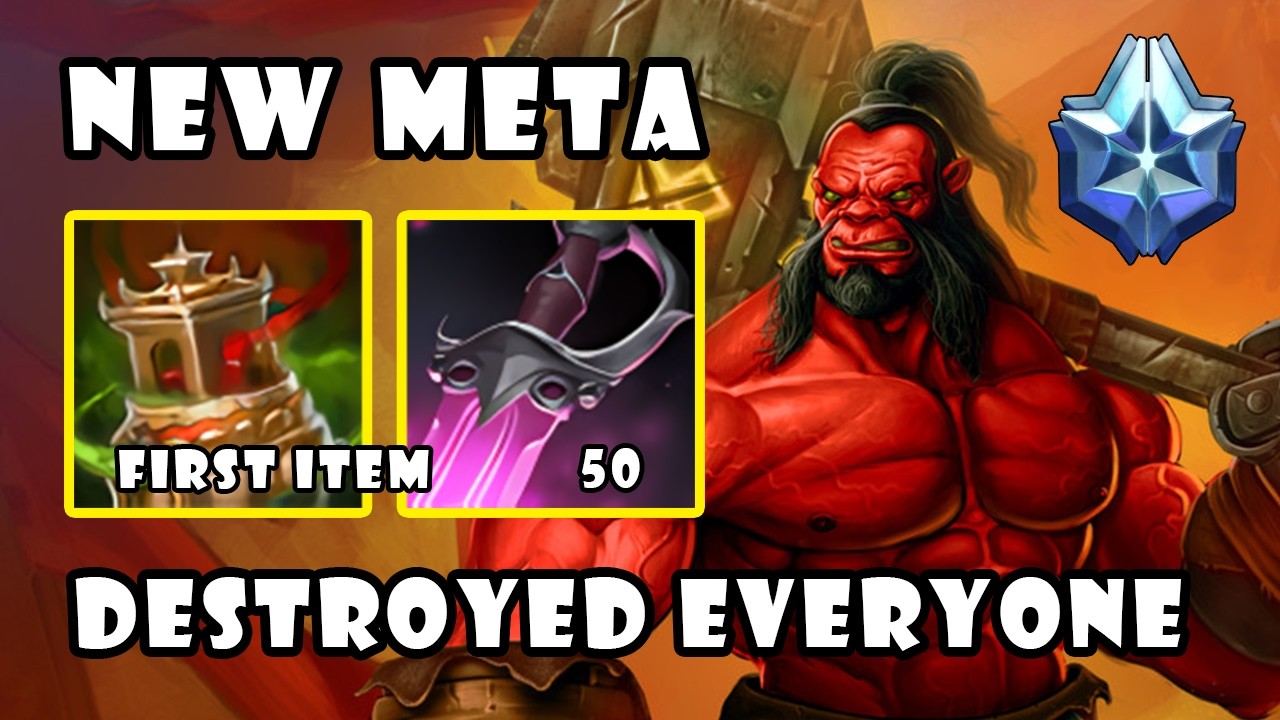 WTF Offlane Axe Build First Item 7Min Spirit Vessel Destroyed Everyone | Dota 2 Gameplay 7.40