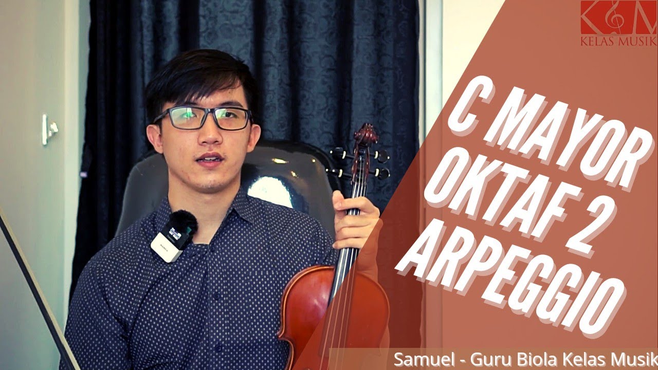 Tutorial Belajar Tangga Nada C Mayor Oktaf ke 2 + Arpeggio Lengkap  MUDAH | Part 2| Tutorial Biola