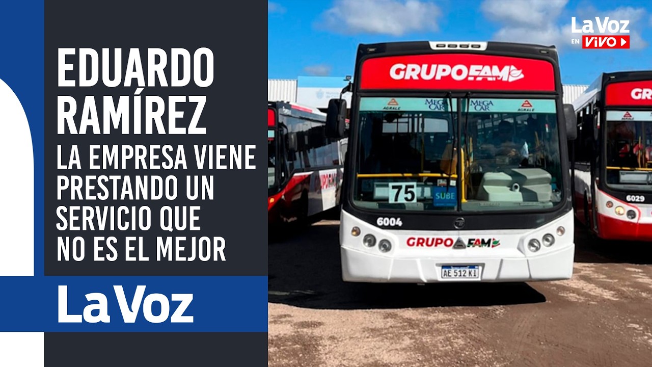 DENUNCIA DE SABOTAJE y PLAN DE CONTINGENCIA en el TRANSPORTE de la CIUDAD DE CÓRDOBA