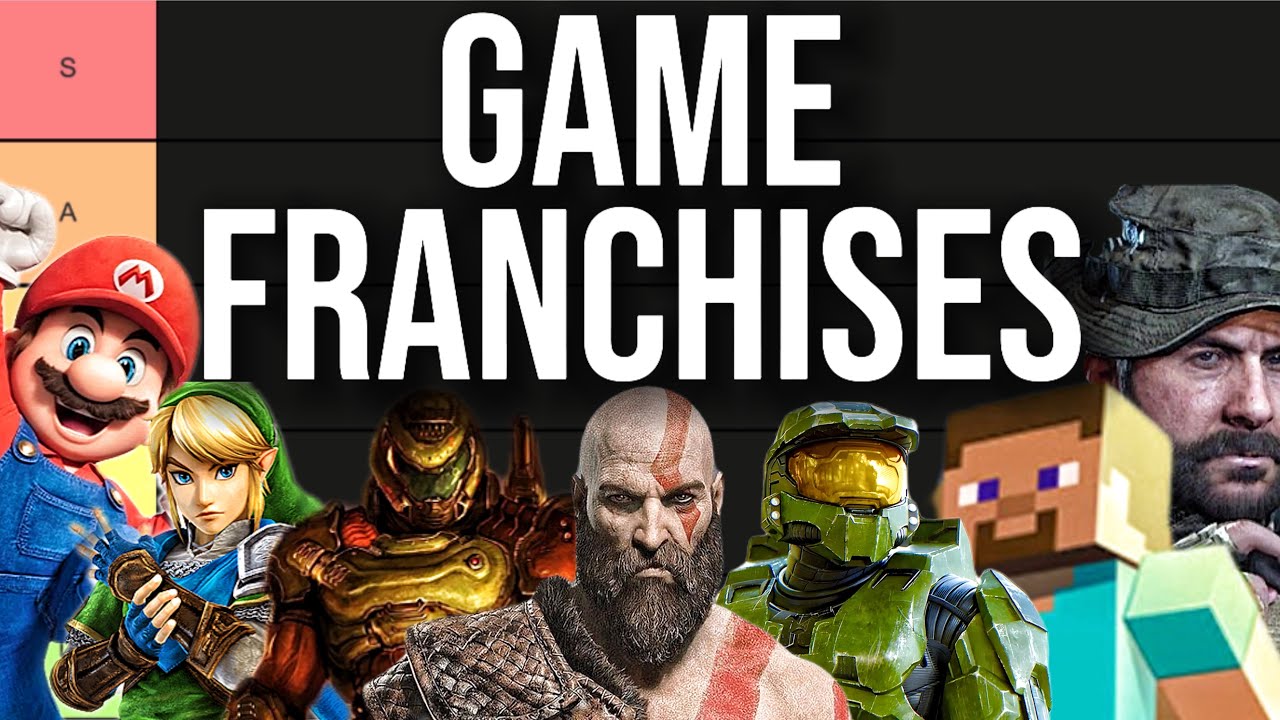 What is The Best Gaming Franchise? (Tier List)