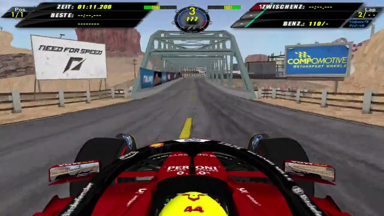 F1 Challenge VB 2025 Ferrari Ambush Canyon Onboard Lap