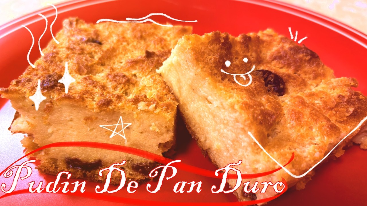 Pudin De Pan Duro 🍞🥣✨