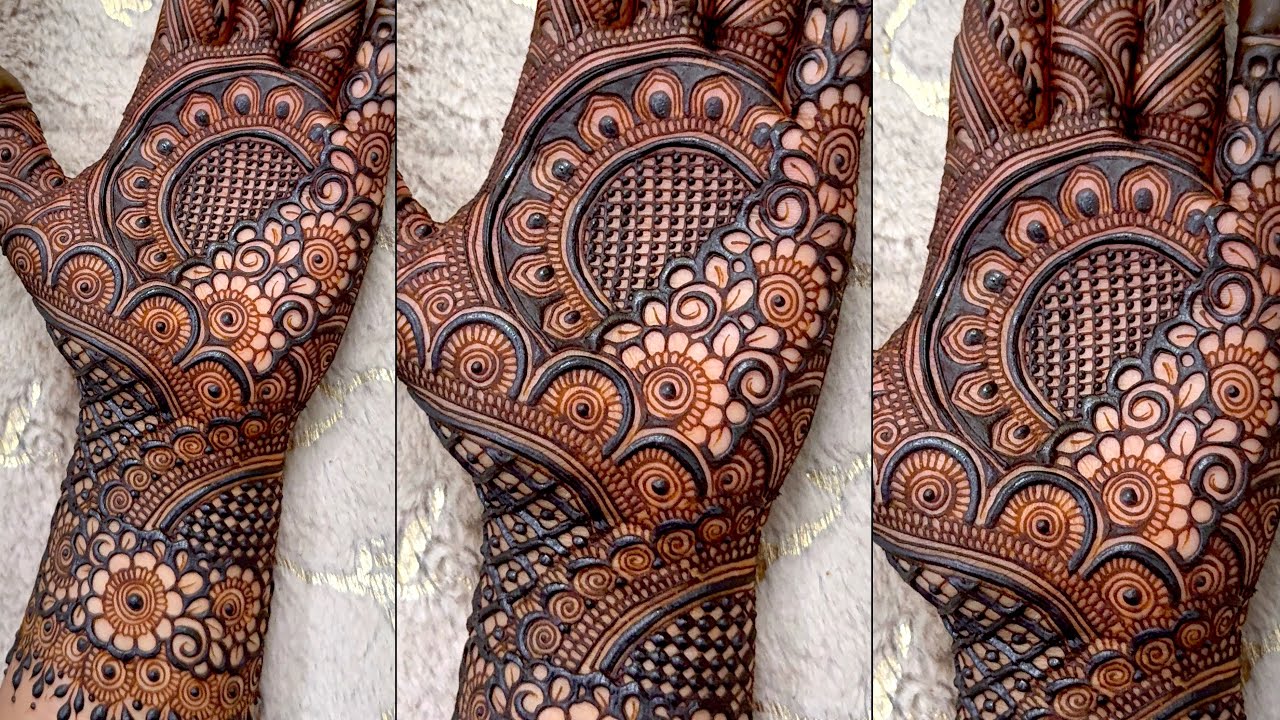 Bridal Mehndi Design 2026 | Latest Bridal Mehndi design for front hand | Mehandi Artist Komal 
