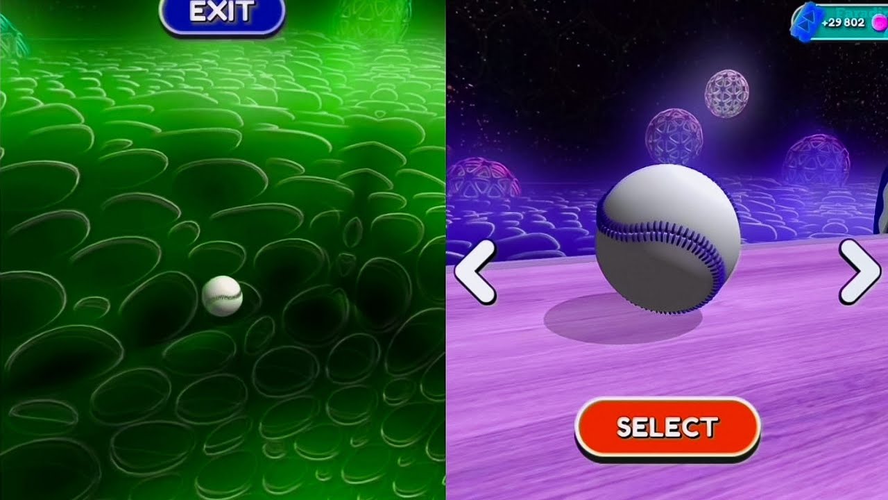 ⚾🧲🥎Going Balls Vs Reverse Video Gameplay SpeedRun Part 1566