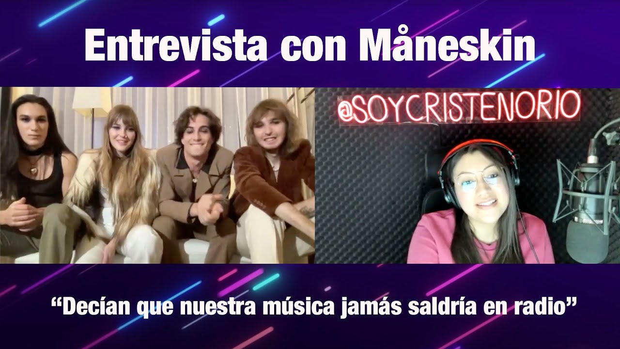 Entrevista Måneskin: 