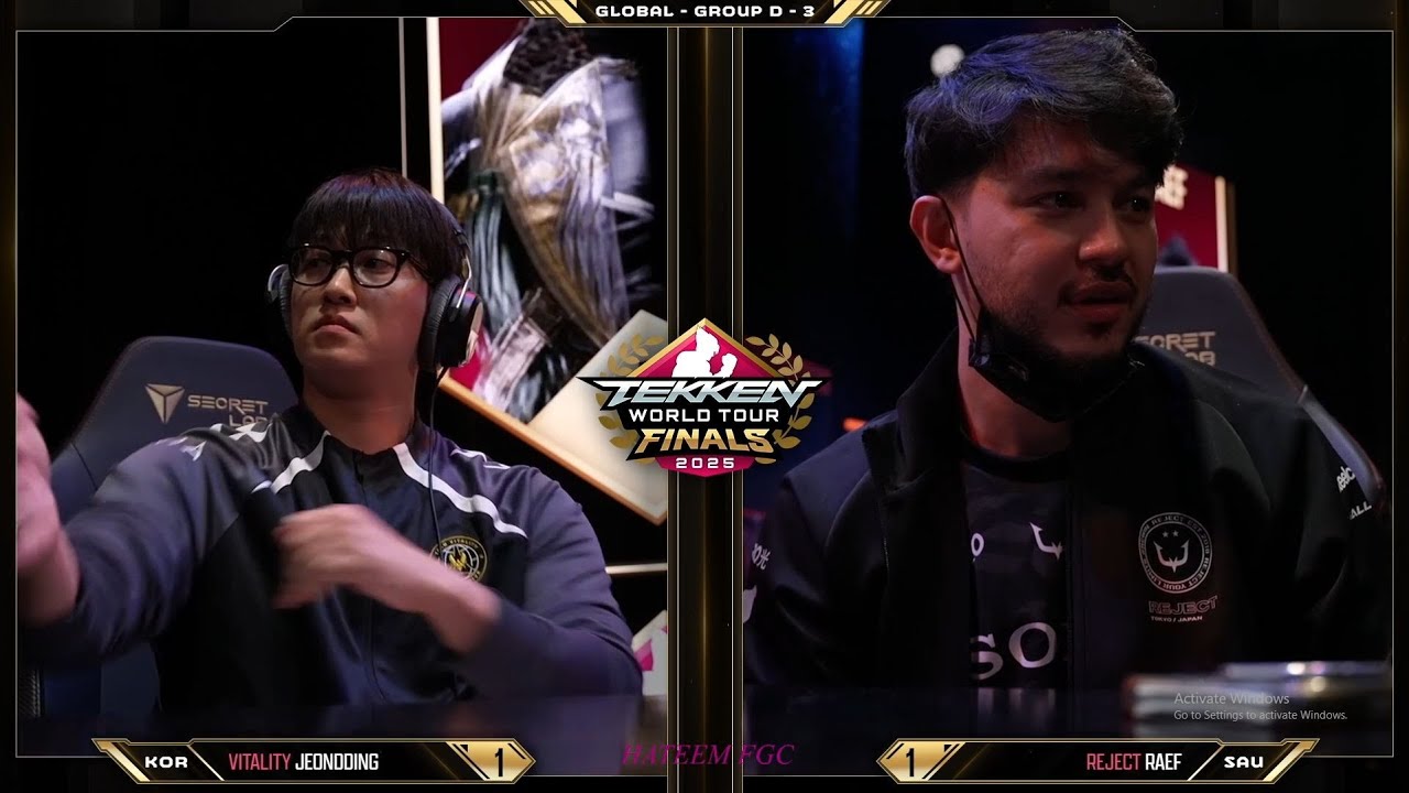 VITALITY | JeonDDing 🇰🇷 (Eddy) vs REJECT | Raef 🇸🇦 (Jin) ➤ TWT GLOBAL FINALS 2025 GROUP D - Tekken 8