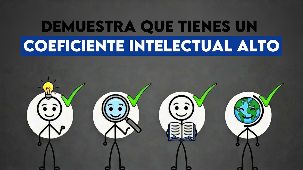 4 hábitos extraños que demuestran que tienes un coeficiente intelectual extremadamente alto