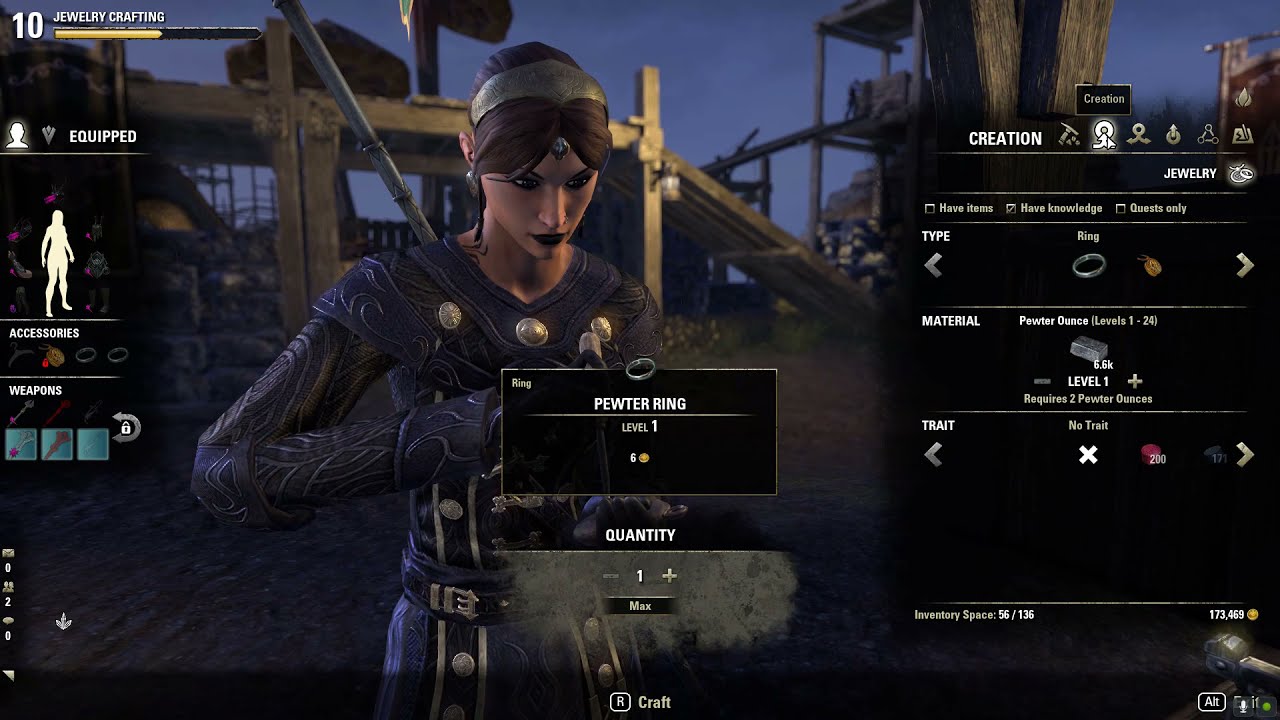 ESO Master Class on Crafting