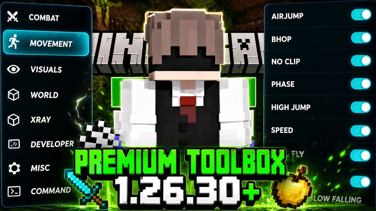 Toolbox For MCPE 1.26.30🧰 |Ambient Update |