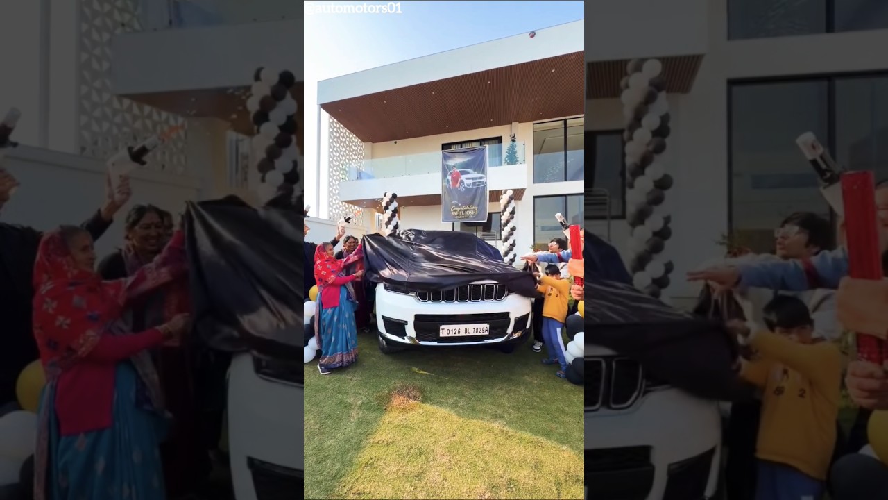 Sourav Joshi brother Sahil Joshi purchase Jeep Grand cherokee worth 70 lakh 