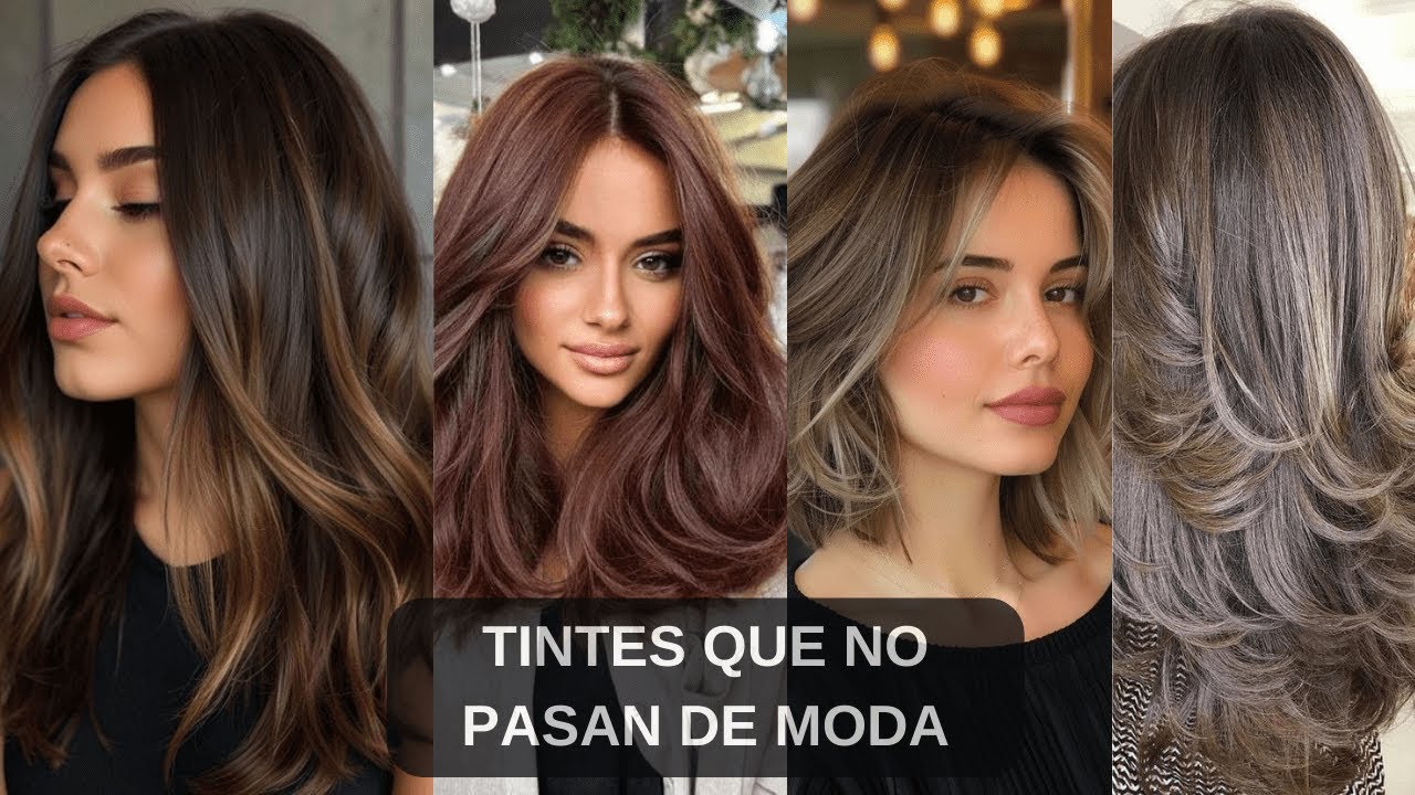 Los Tintes de Cabello que Siempre Están en Tendencia / MODA 2024   tendencias mujer