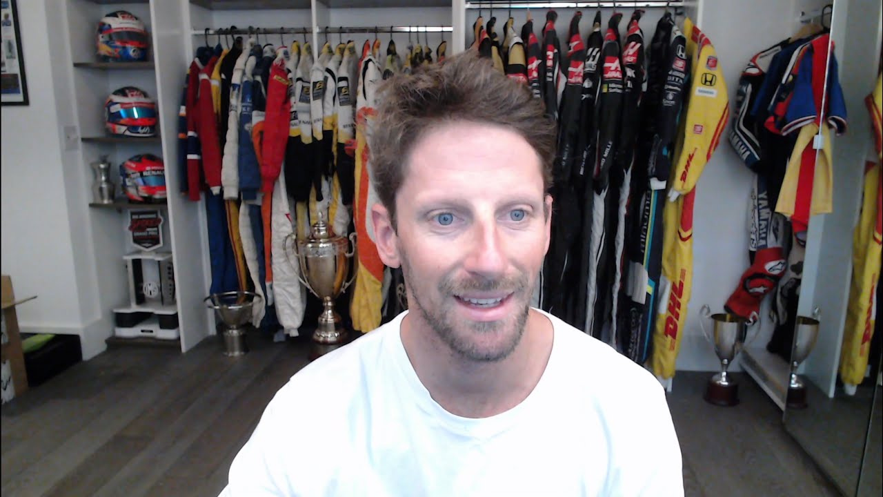 Romain Grosjean message for the 