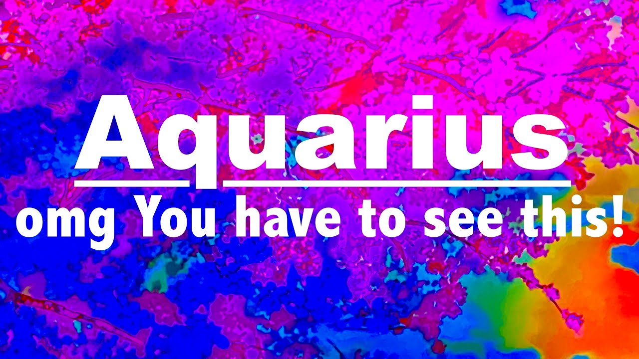 ♒️AQUARIUS❤️️You Are 