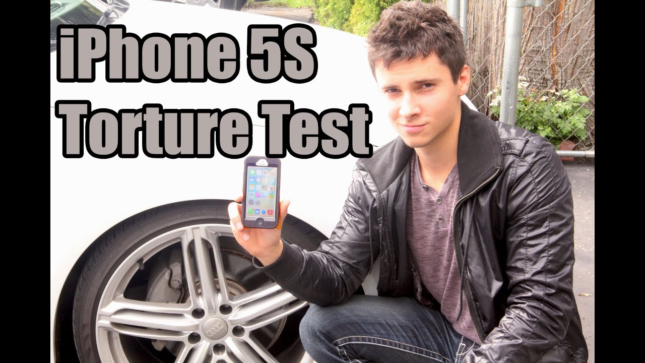 iPhone 5S Drop Test - Otterbox Defender Series Torture Tests