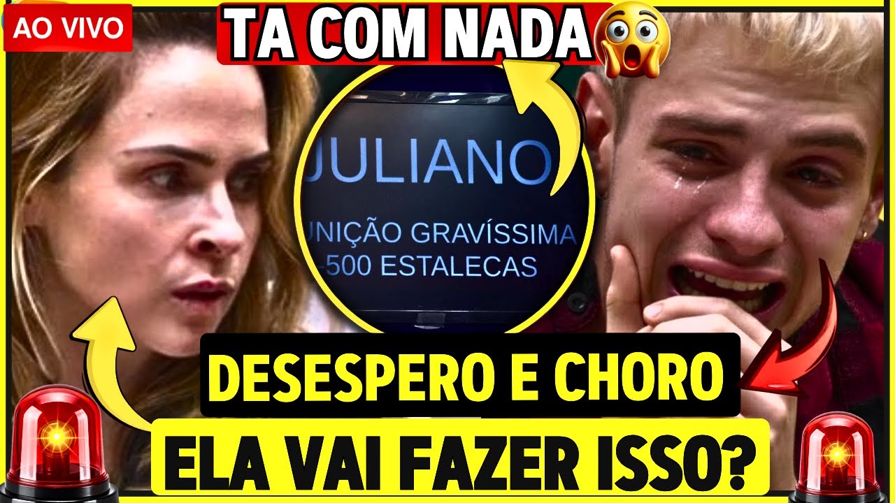 🔥 GRAVE; JULIANO TOMA PUNIÇÃO E CASA NO TA COM NADA? ANA PAULA PLANEJA O PIOR; JONAS PROMETE CAOS