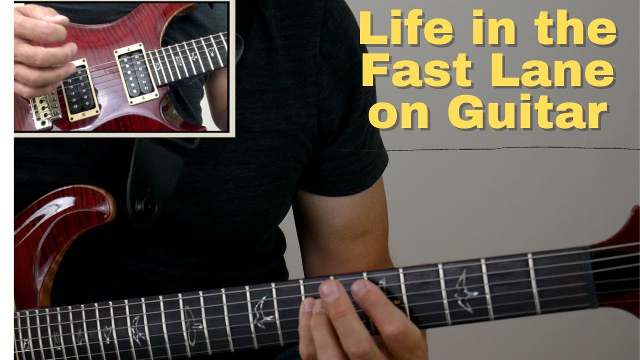 Life in the Fast Lane (the Eagles) on Guitar