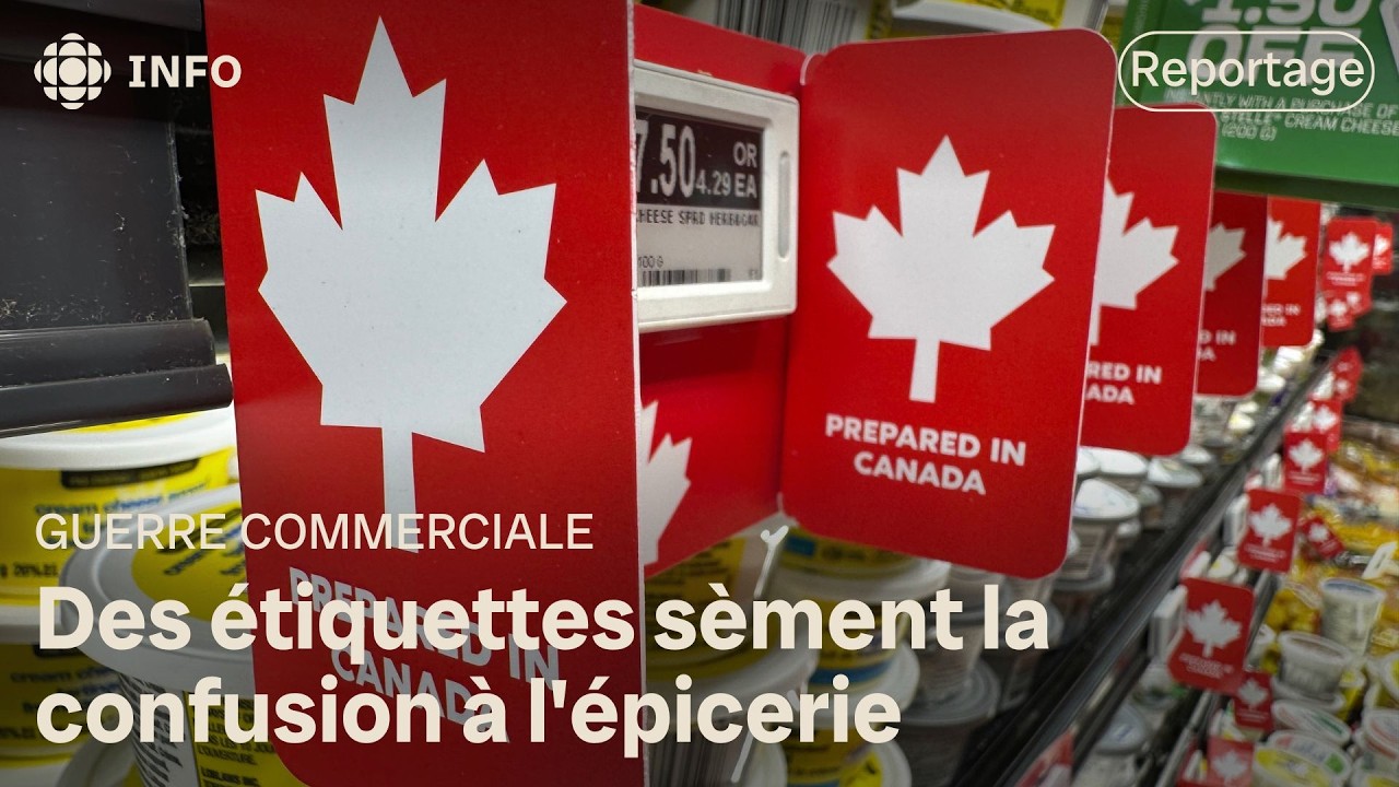 Guerre commerciale : des aliments importés vendus comme canadiens