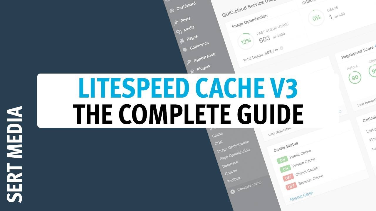 Litespeed Cache Version 3 Tutorial 2020 - How To Setup Litespeed Cache Plugin - Litespeed Cache