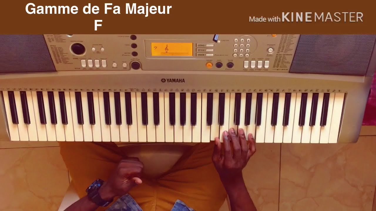Les Gammes Majeures et leurs Accords - Leçon 4  [Gamme de Fa Majeur]
