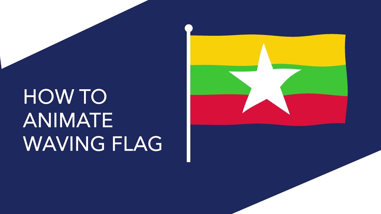 How to animate a waving flag - After Effect Tutorial