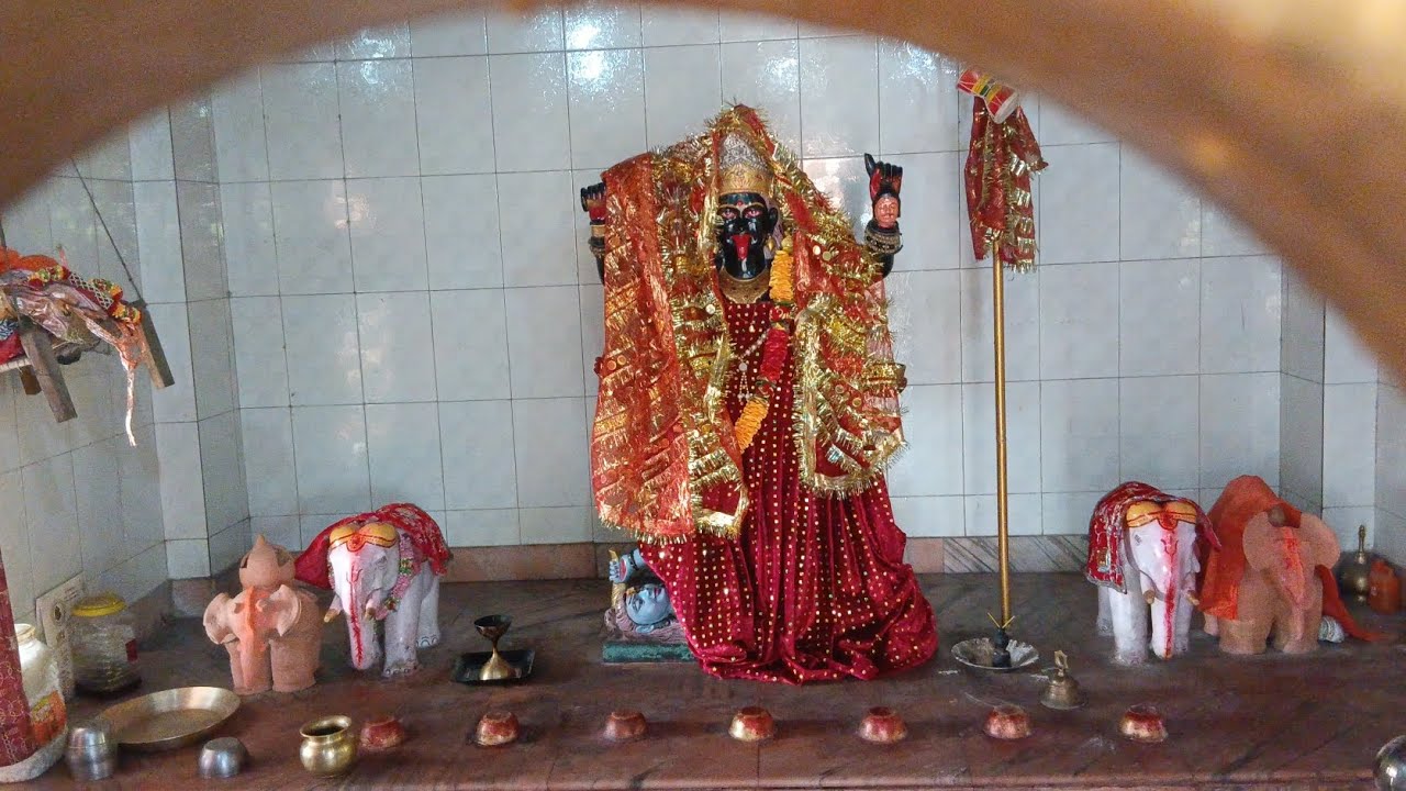 Kali mandir Dhamur Psuram Deoria Uttar Pradesh India 