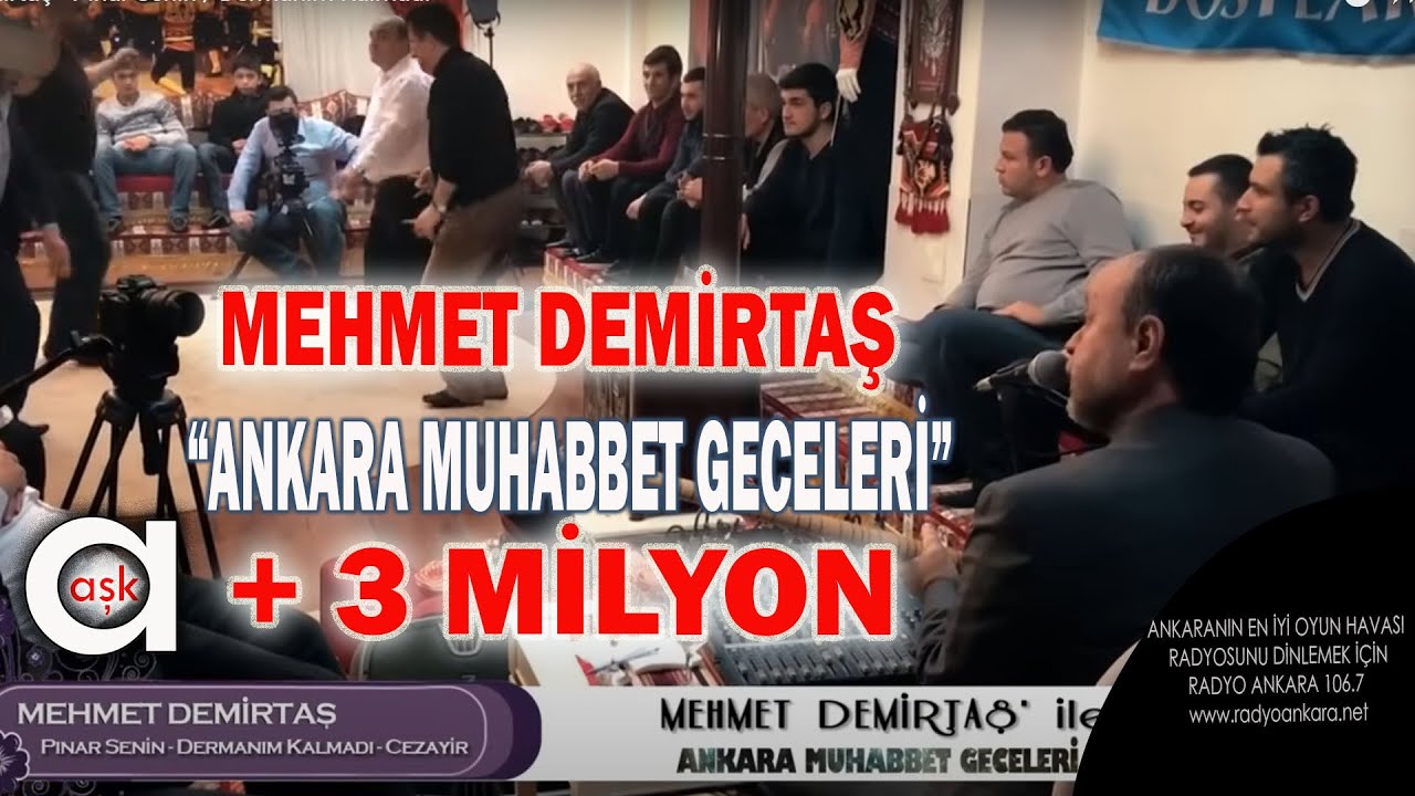 Mehmet Demirtaş - Pınar Senin / Dermanım Kalmadı #aşkprodüksiyon #mehmetdemirtaş #ankaramuhabbet