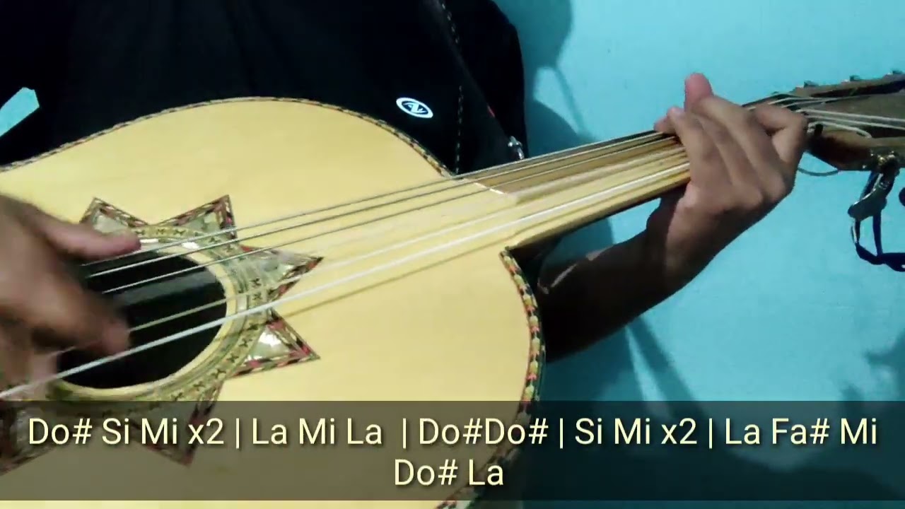 En tu día Mariachi versión de cajón - Guitarron Cover-Tutorial