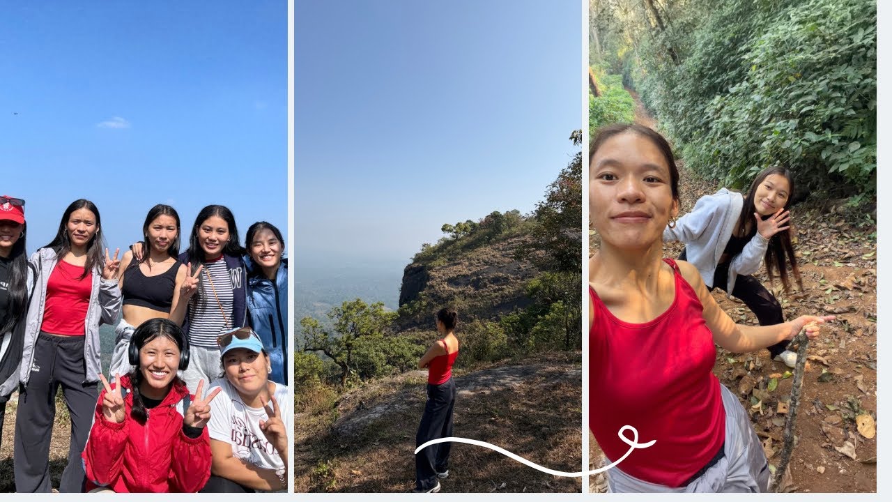 Hiking,laughing and making memories  in Coorg 🌿💚
