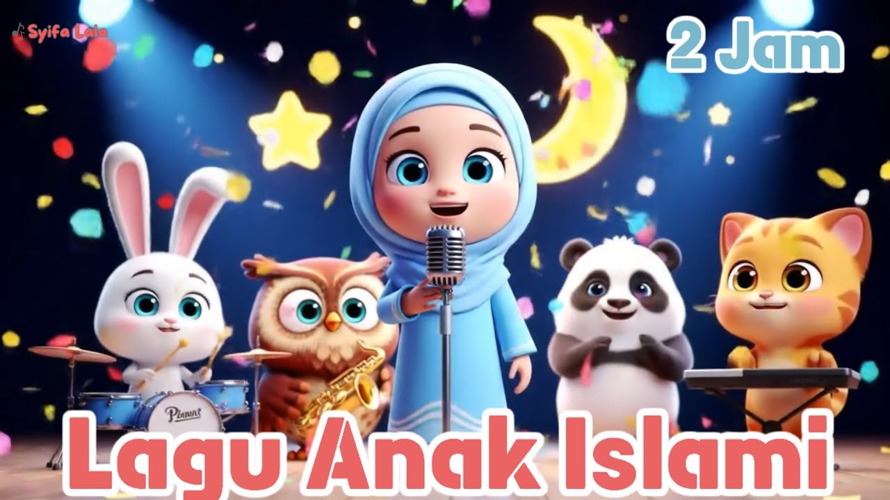 Lagu Anak Islami - Allahul Kaafi, Rukun Islam, Aku Mau ke mekkah, Rukun Iman, dan Alif ba ta tsa