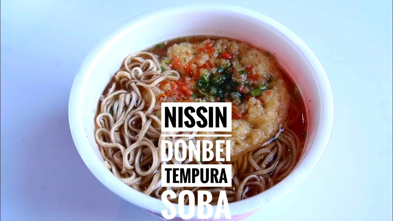 Nissin Donbei Tempura Soba Instant Noodles