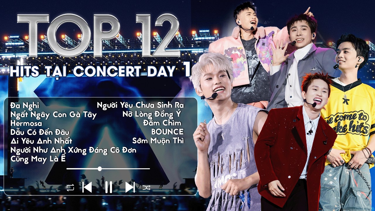TOP 12 BÀI HITS khuấy đảo concert Anh Trai Say Hi 2025 Day1 | Manifest thêm bài HITS cho Day2 Hà Nội