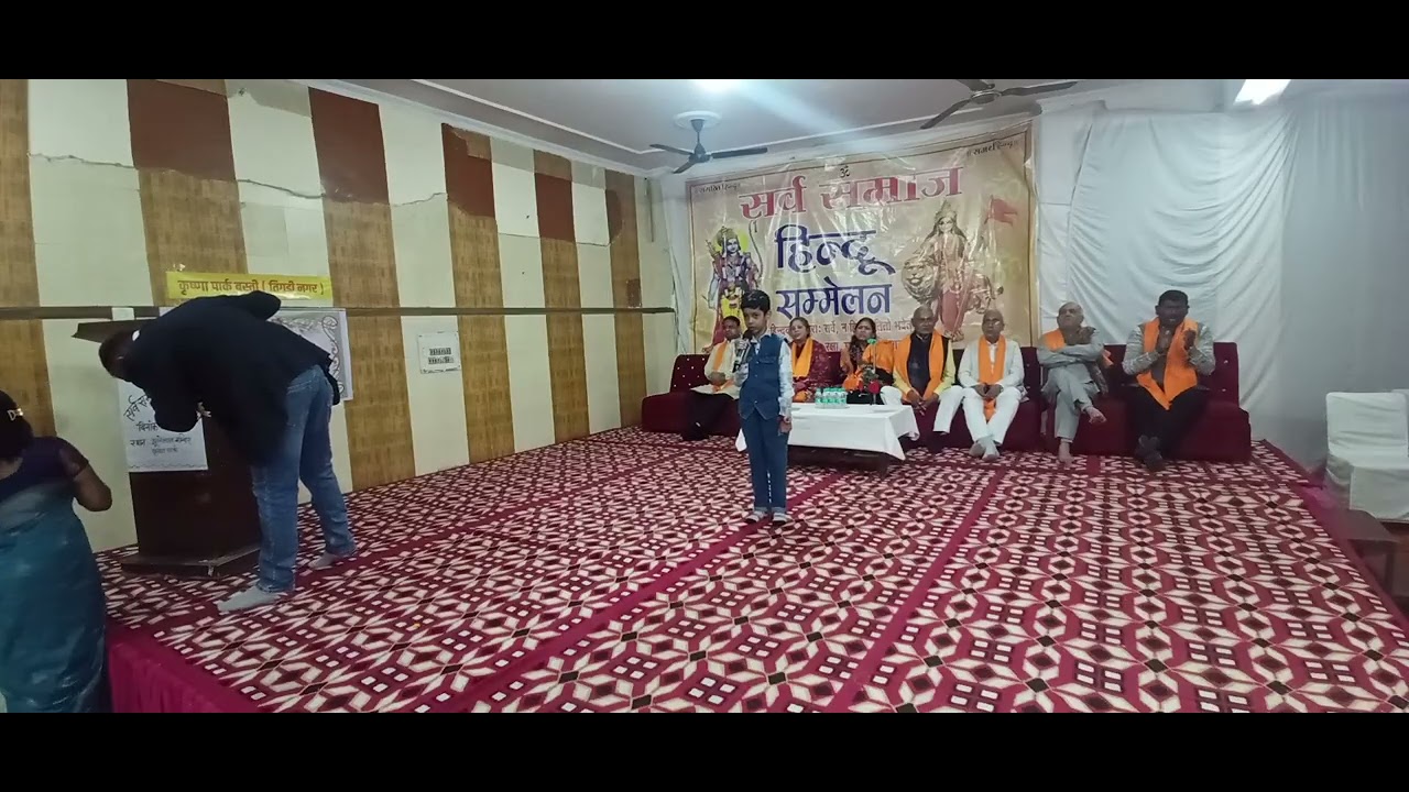 Hanuman Chalisa by Samarth | हिंदू सम्मेलन झूलेलाल मंदिर कृष्णा पार्क