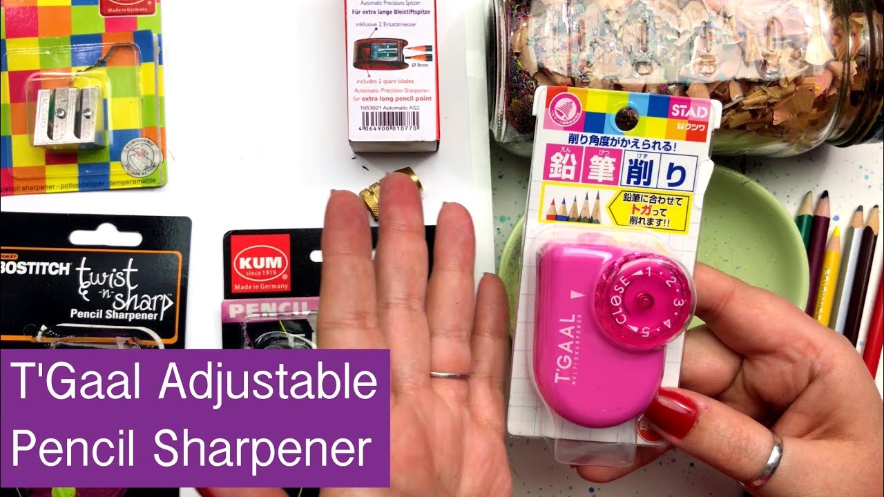 Pencil Sharpener Review: T'gaal Adjustable