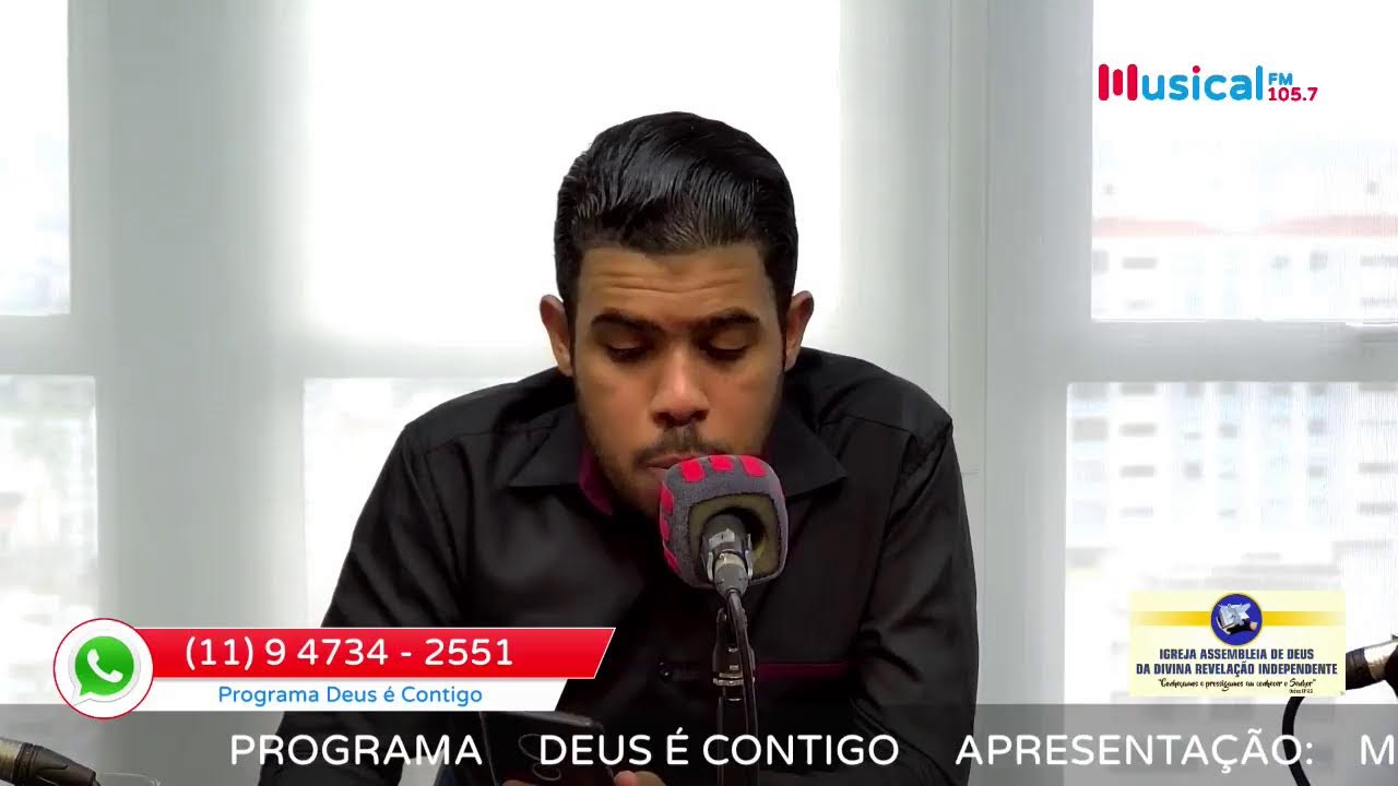 Programa Deus e Contigo  Ministro Alex Viana