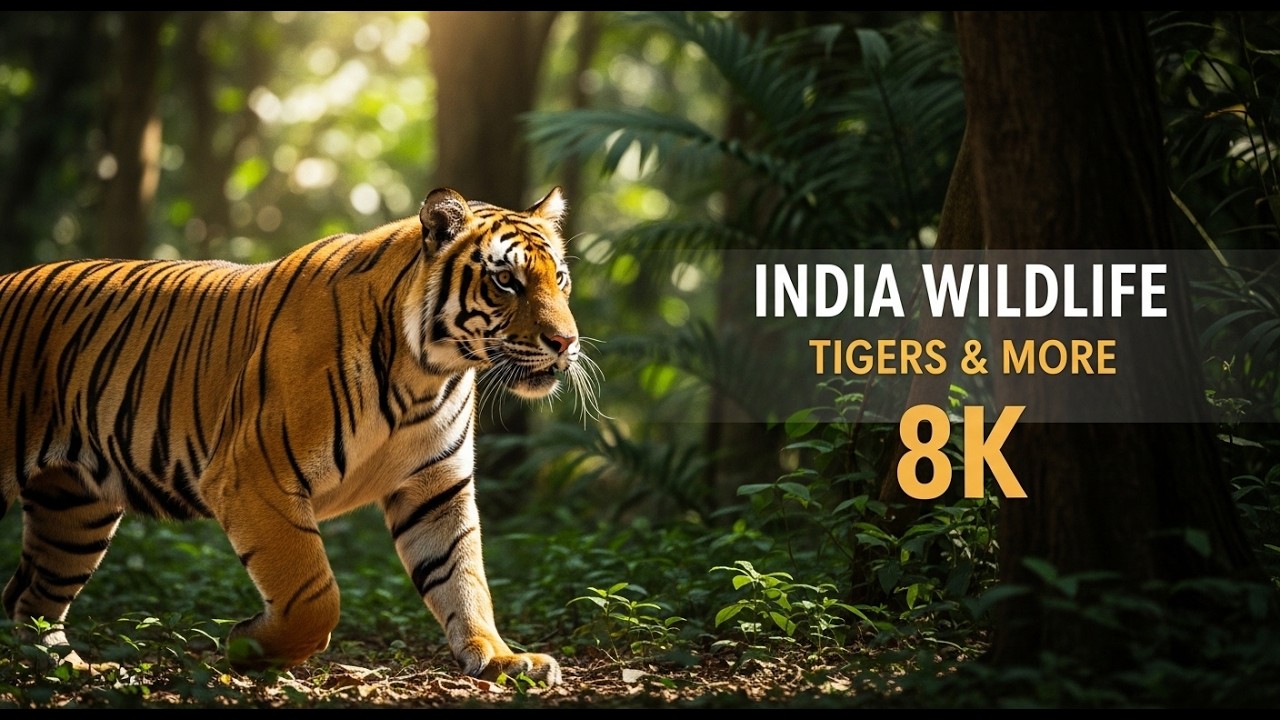 India Wildlife Ultra-HD Series | Tigers, Elephants, Reptiles & Birds in Stunning ULTRA HD