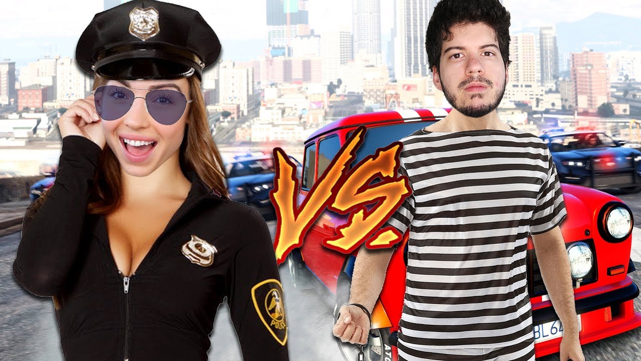 COPS AND ROBBERS!! (GTA 5 Online)