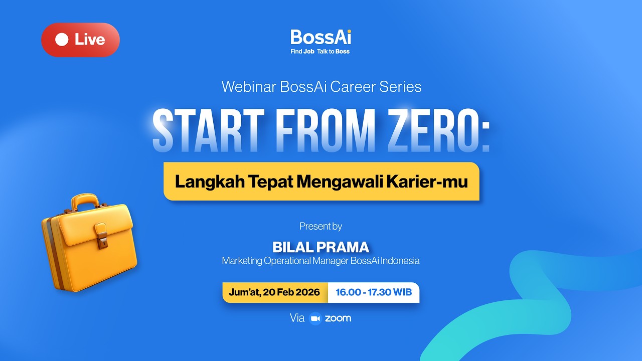 Webinar BossAi Career Series 