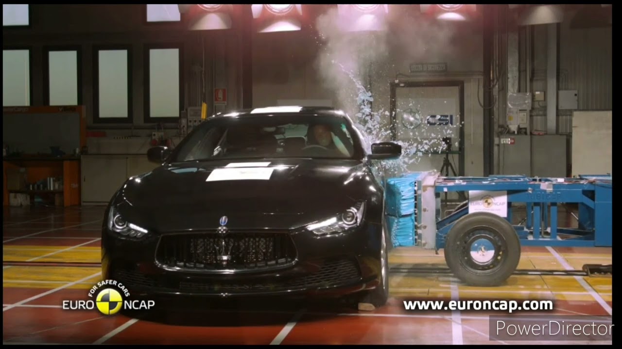 Crash Test - Maserati Ghibli (2013) - [EURONCAP]