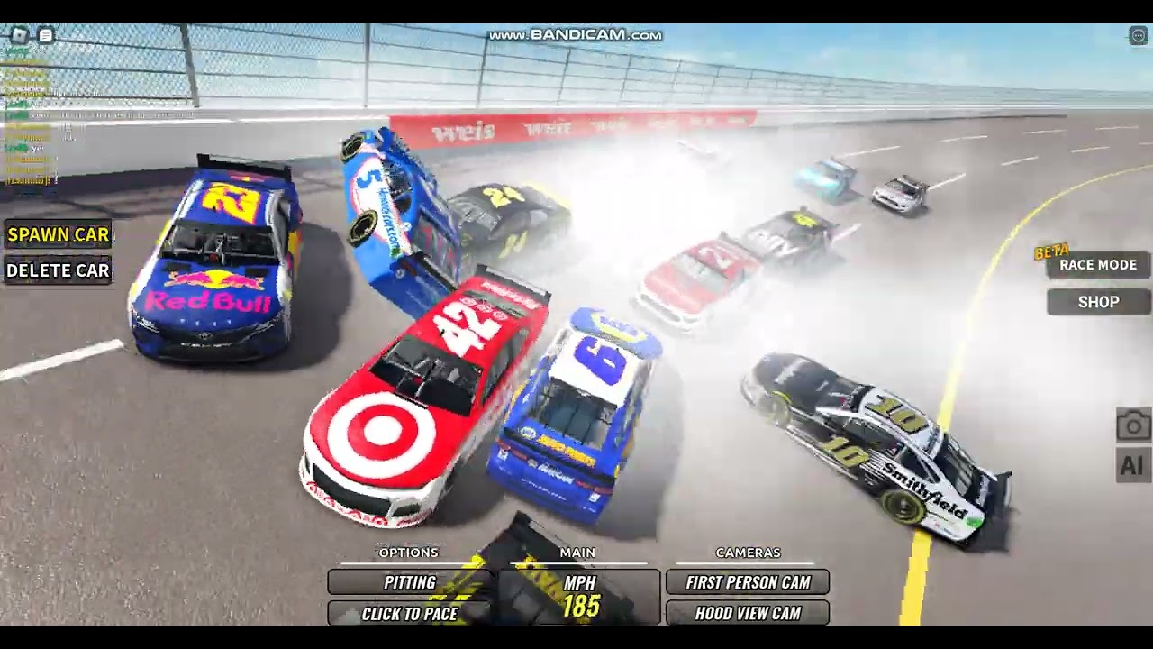 Nascar Pummu Talladega Crashes 5 With  @Arc_Troopa_Sam