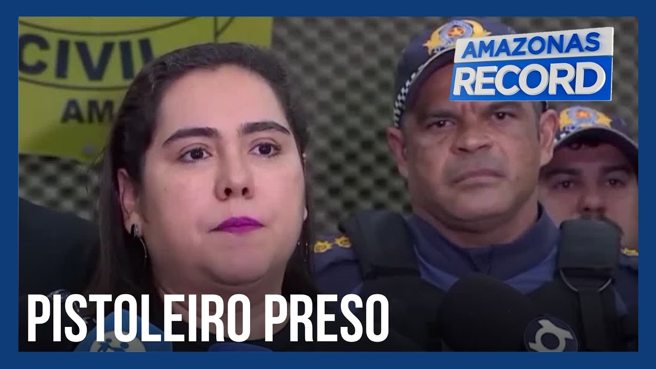 Pistoleiro do PCC é preso em Manaus, acusado de diversos assassinatos