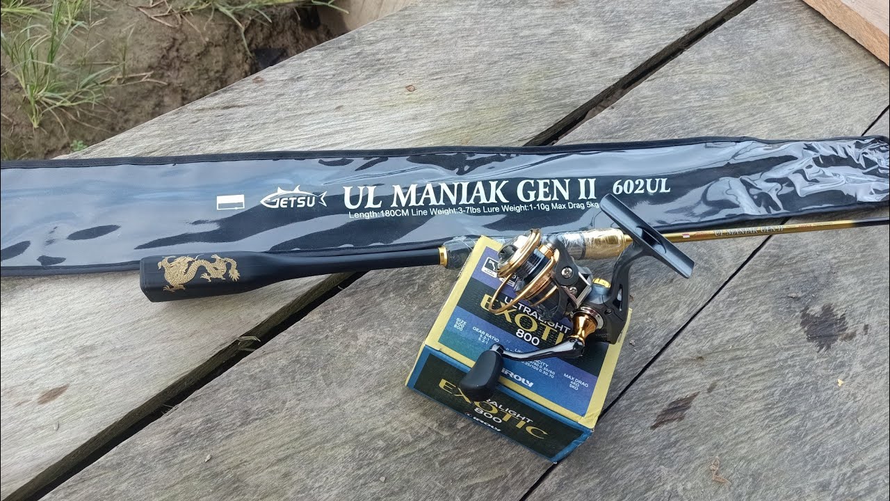 unboxing set tackle baru murah tapi bukan murahan