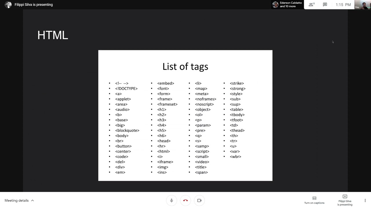 Aula 10 - HTML, CSS e Javascript