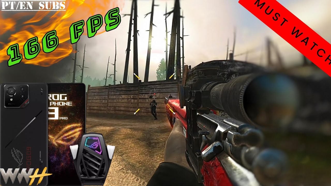 𝟭𝟲𝟲 𝗙𝗣𝗦  🔥🔥 | Desempenho ASUS ROG PHONE 9 PRO EDITON no WWH 🎇📱