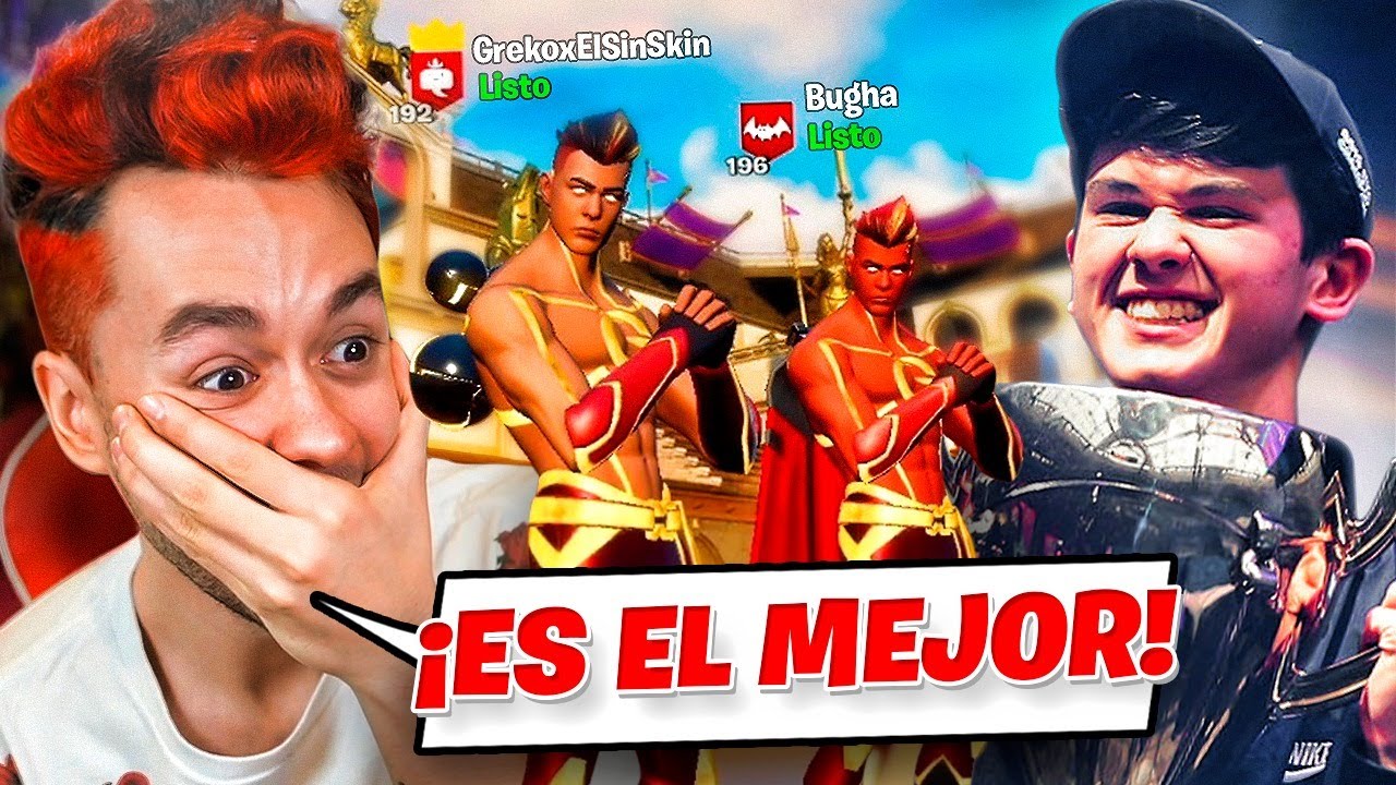 JUGANDO CON BUGHA A FORTNITE - TheGrefg