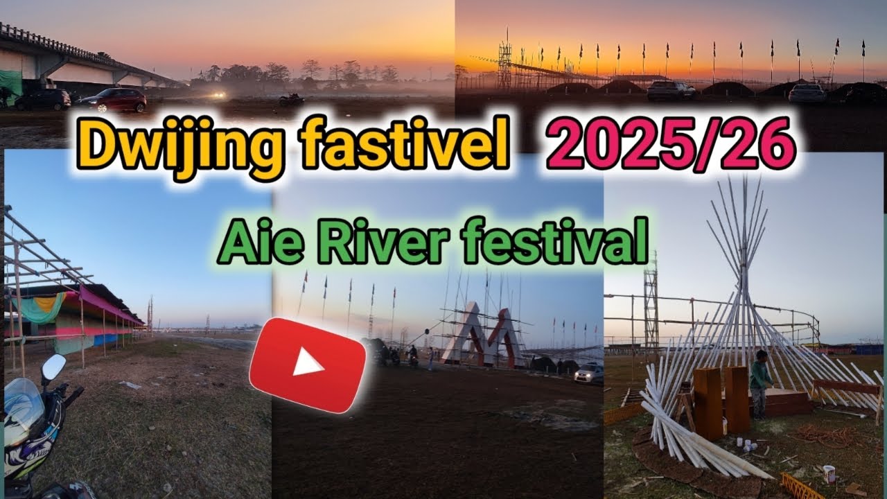 Dwijing festival 2026 💞 aie River festival ⛱️hagrama bridge ✅laxman vlogs assam 2025) 