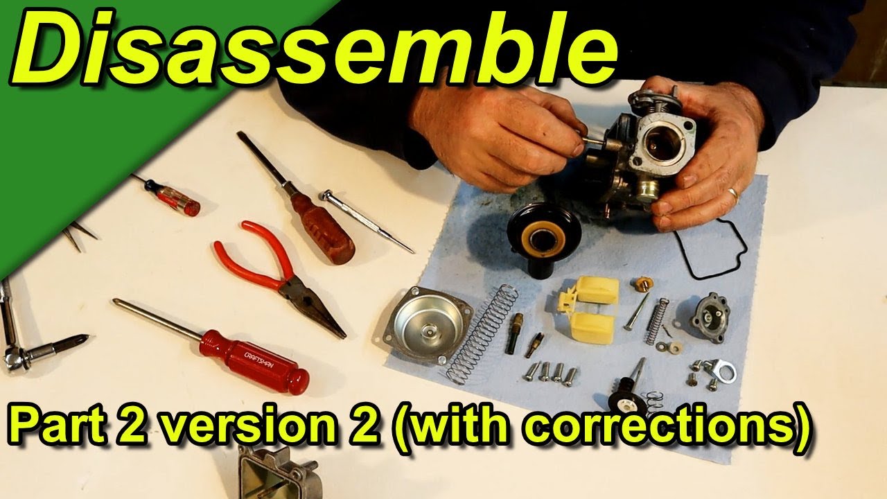 Step 2: Disassemble Carburetor 2002 Honda Rebel 250 (CMX250C) | The Fixit shed