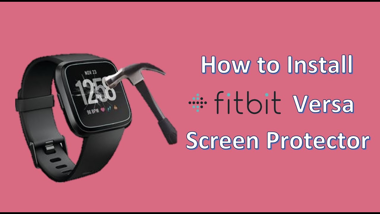 How to install FitBit Screen Protector